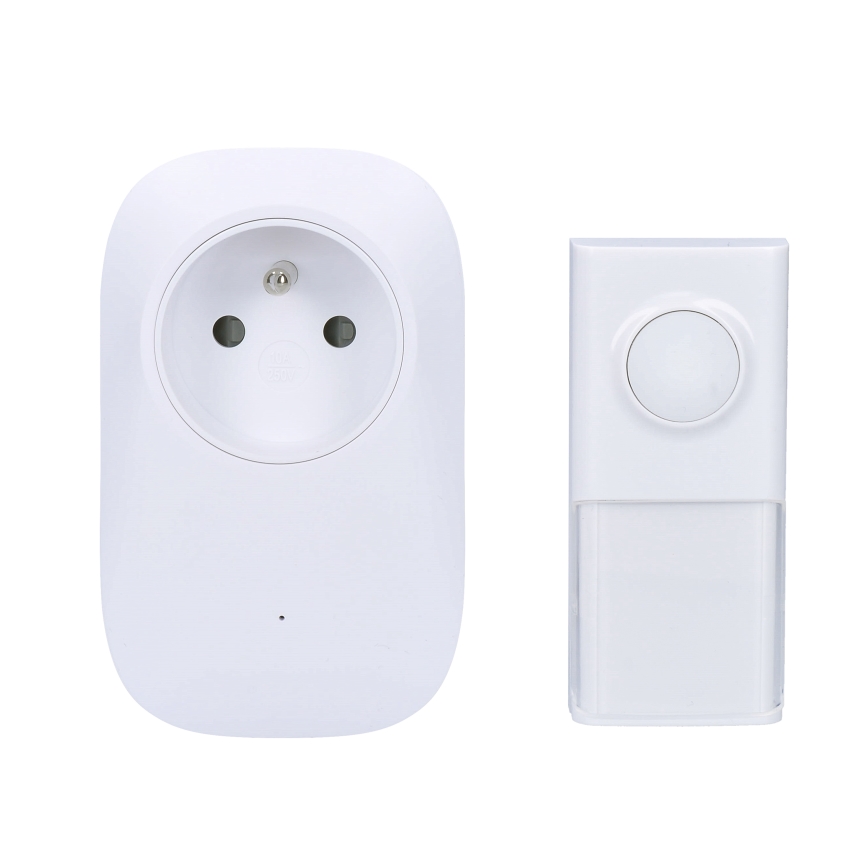 Bezdrátový zvonek do zásuvky 230V/1xLR23A IP55