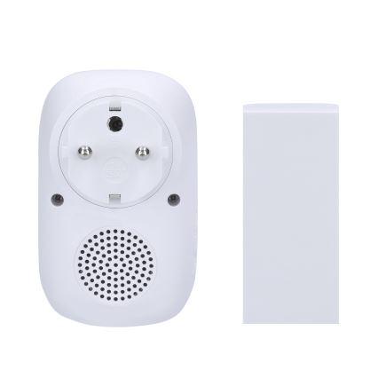 Bezdrátový zvonek do zásuvky 230V/1xLR23A IP55