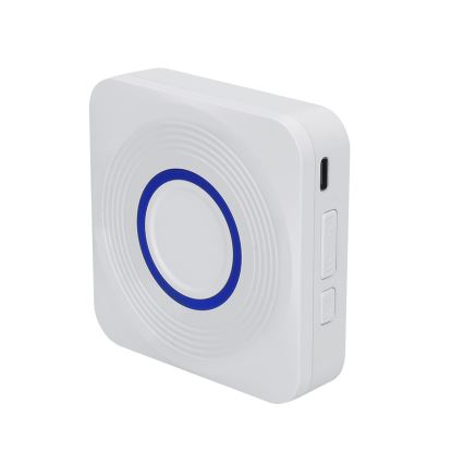 Bezdrátový zvonek na baterie 3xAAA/1x3V IP56 bílá