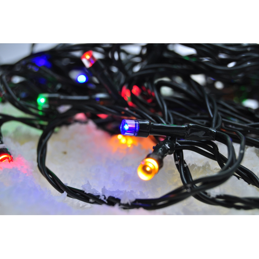 LED Venkovní vánoční řetěz 300xLED/8 funkcí 35m IP44 multicolor