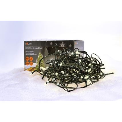 LED Vánoční venkovní řetěz 100xLED/230V IP44 10m teplá bílá