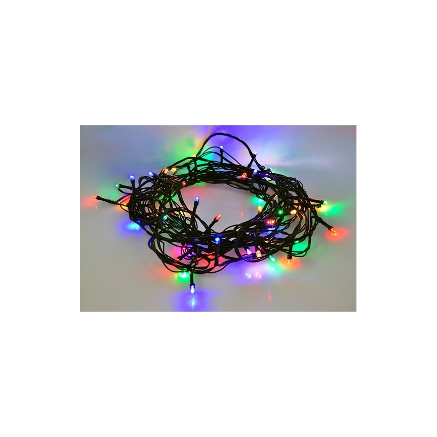 LED Vánoční venkovní řetěz 200xLED/230V IP44 20m barevný