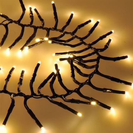 LED Venkovní  řetěz 576xLED/8 funkcí 8m IP44 teplá bílá + dálkové ovládání