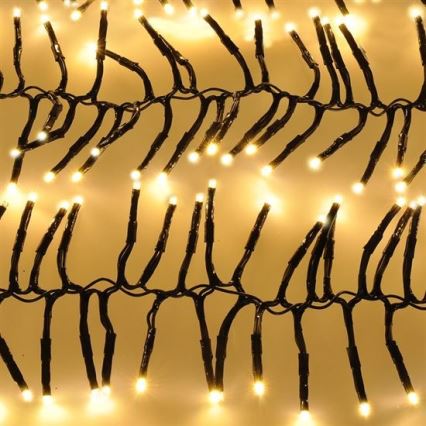 LED Venkovní  řetěz 576xLED/8 funkcí 8m IP44 teplá bílá + dálkové ovládání