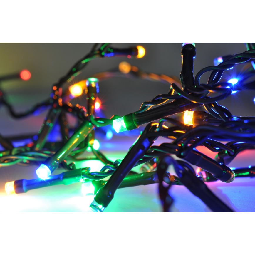 LED Venkovní  řetěz 240xLED/8 funkcí 17m Wi-Fi Tuya IP44 multicolor/teplá bílá