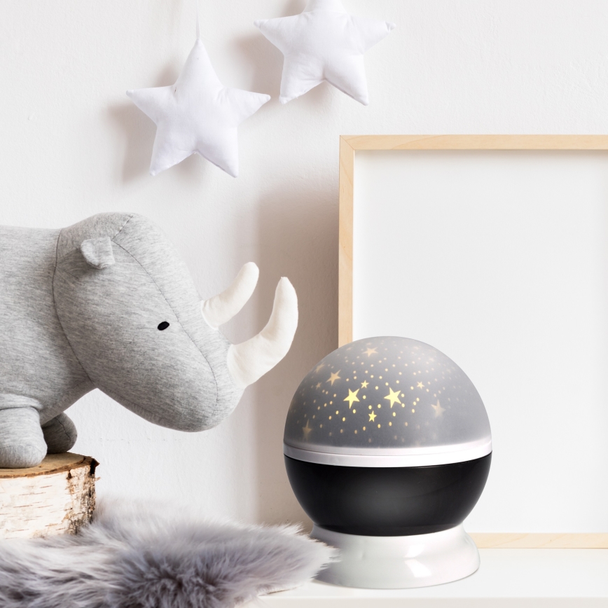 LED Vánoční projektor USB 4xAAA