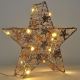 LED Vánoční dekorace 14xLED/2xAA hvězda