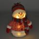 LED Vánoční dekorace LED/3xAA sněhulák