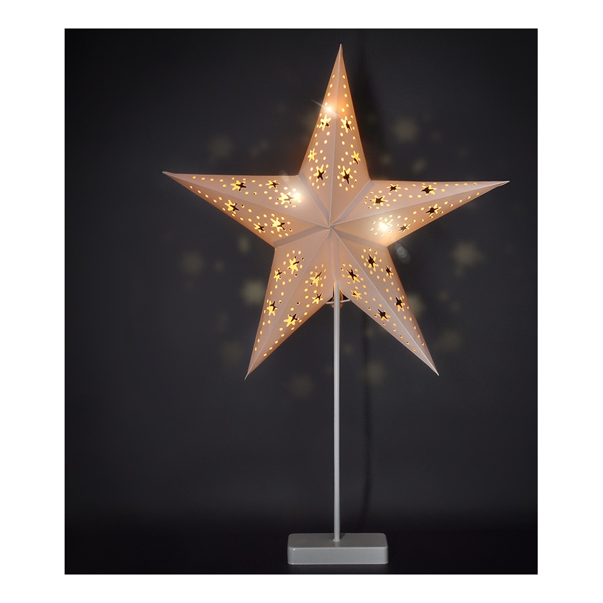 LED Vánoční dekorace LED/3xAA hvězda