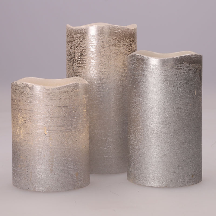 SADA 3x LED Svíčka LED/3xAAA teplá bílá