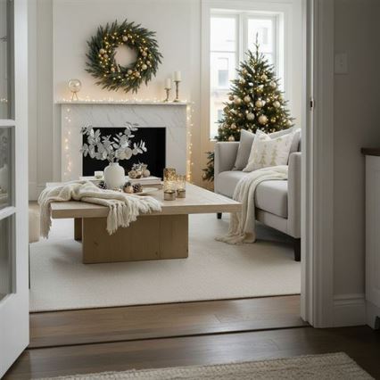 SADA 2x LED Vánoční světélko 20xLED+10xLED/2xAA+3xAA teplá bílá