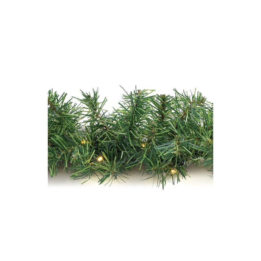 LED Venkovní vánoční dekorace GIRLANDA 80xLED/3xAA 500 cm IP44