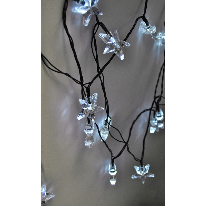 LED Vánoční řetěz 6 m 20xLED/230V