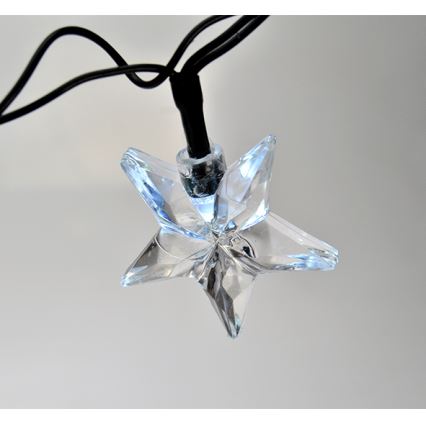 LED Vánoční řetěz 6 m 20xLED/230V