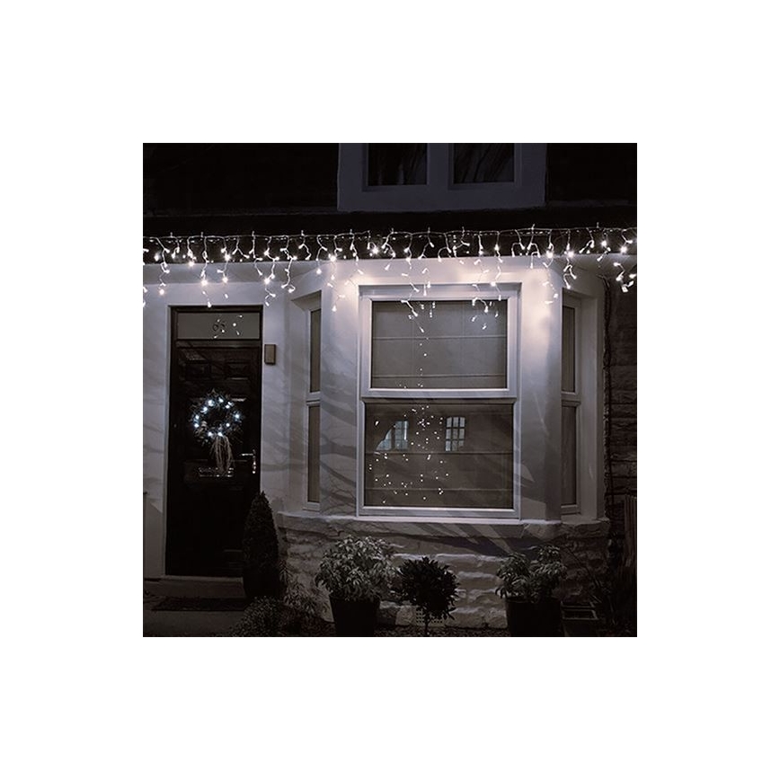 LED Venkovní  závěs 360xLED/8 funkcí 15m IP44 teplá bílá