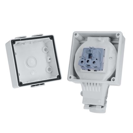 Zásuvka do vlhkého prostředí 230V/16A IP66