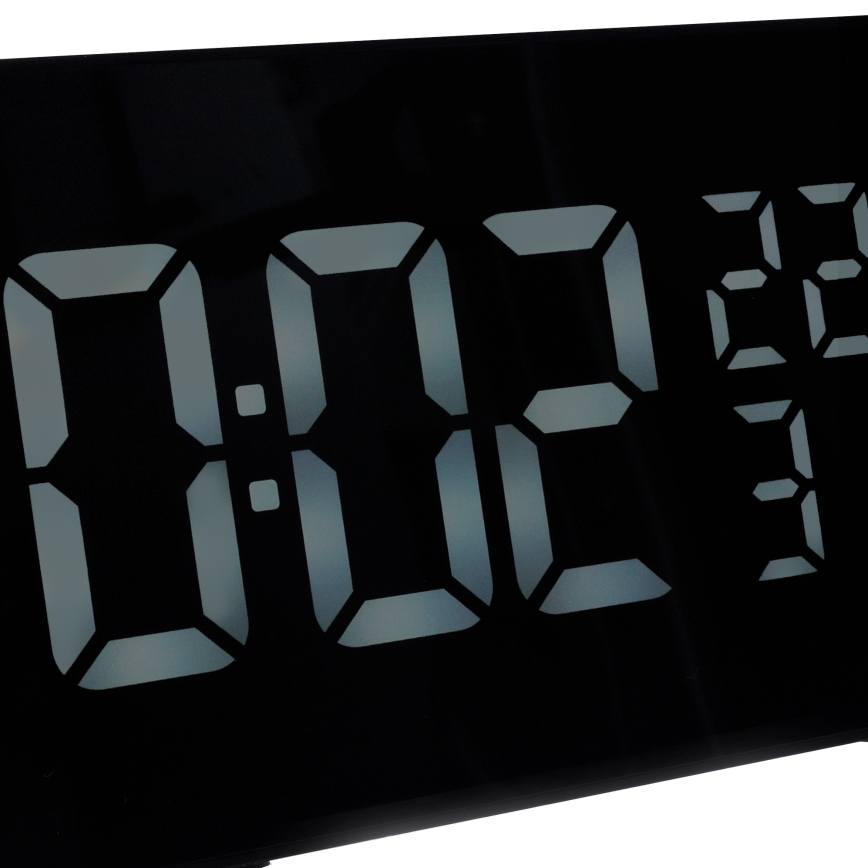 Meteostanice s LCD displejem, budíkem a projektorem 5V/2xAA + 3xAA