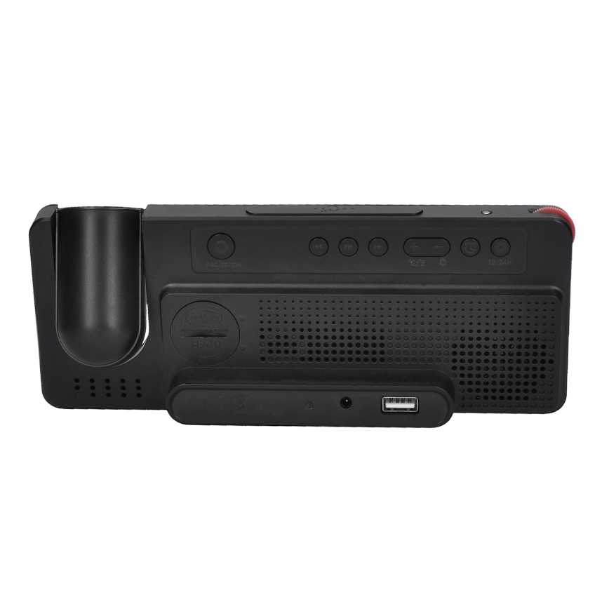 Meteostanice s LCD displejem, budíkem a projektorem 5V/2xAA + 3xAA