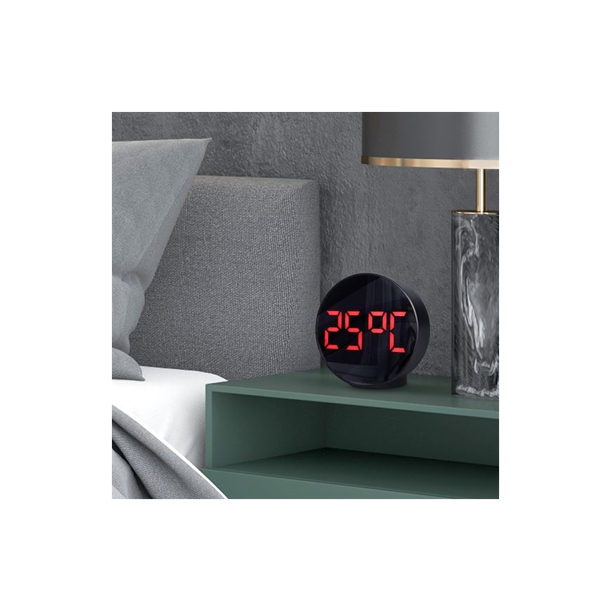 Digitální hodiny s budíkem 5V/3xAAA