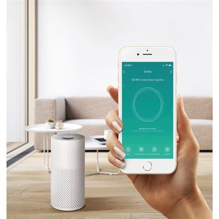 Čistička vzduchu 130 m3/h 23W/230V/30dB Wi-Fi Tuya