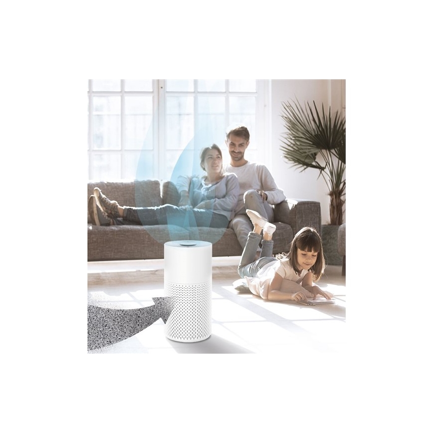 Čistička vzduchu 130 m3/h 23W/230V/30dB Wi-Fi Tuya