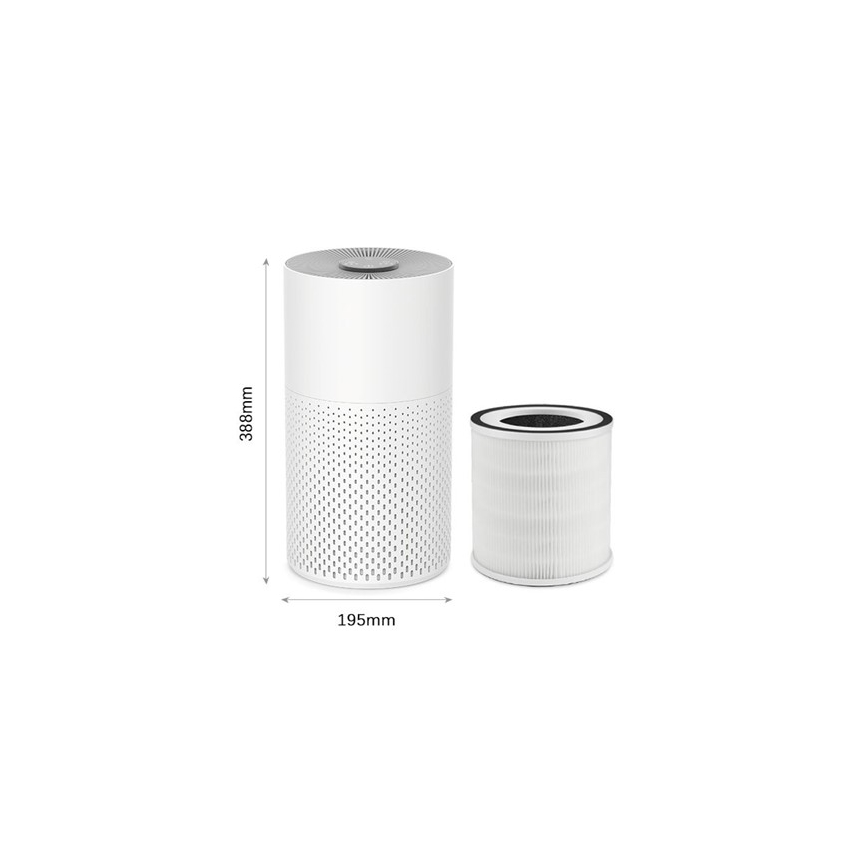 Čistička vzduchu 130 m3/h 23W/230V/30dB Wi-Fi Tuya