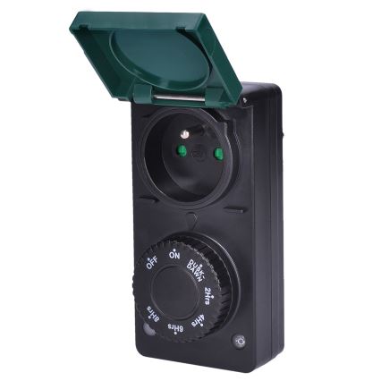 Časovač se soumrakovým senzorem 3600W/230V IP44