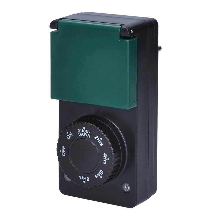 Časovač se soumrakovým senzorem 3600W/230V IP44
