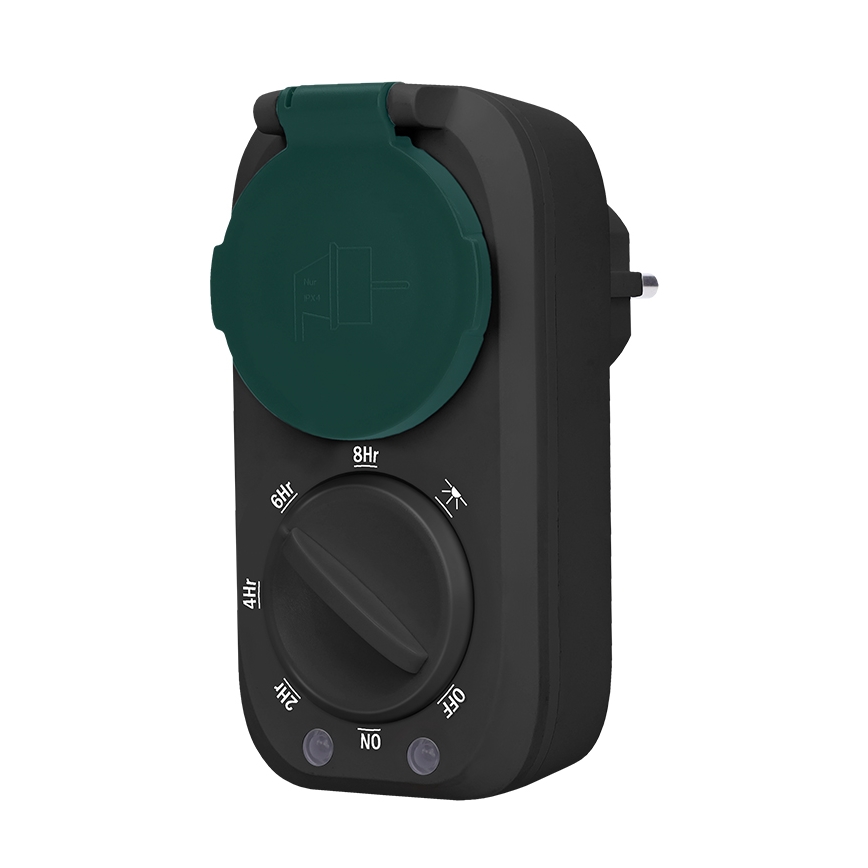 Časovač se soumrakovým senzorem 3600W/230V IP44