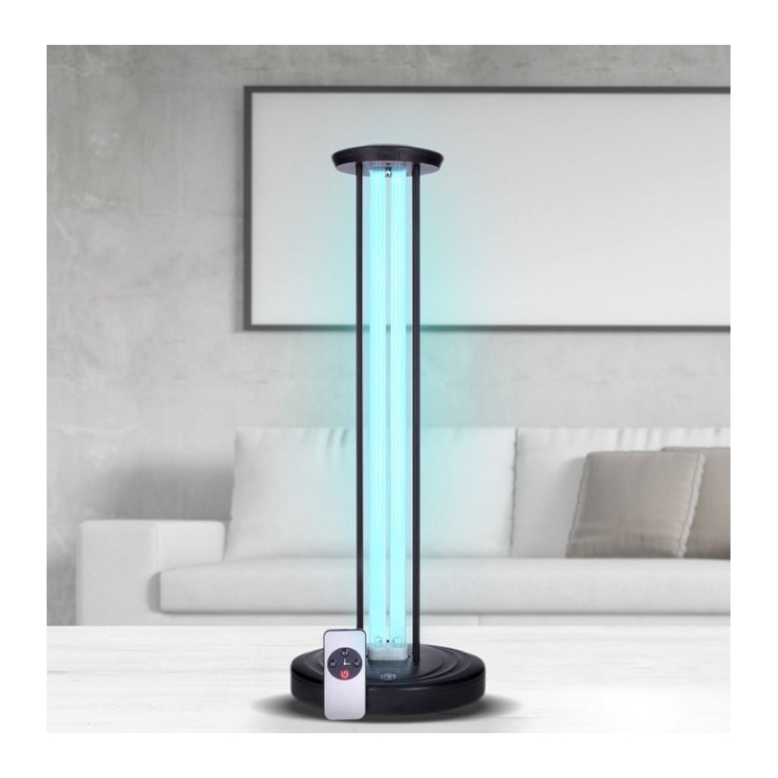 Dezinfekční bezozónová lampa UVC/38W/230V + dálkové ovládání