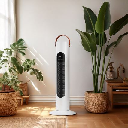 Sloupový ventilátor s topným tělesem 2000W/230V