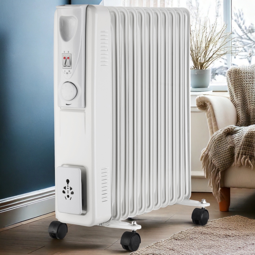 Olejový ohřívač s 11 žebry 1000/1500/2500W/230V