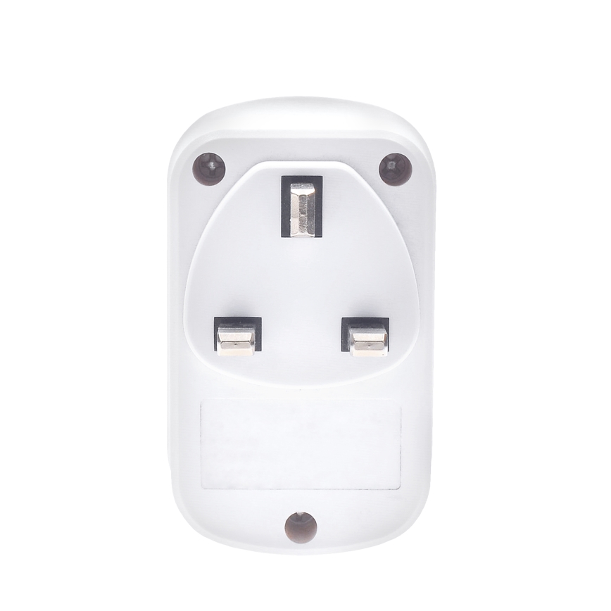Cestovní adaptér pro UK 230V 2x USB-A + 1x USB-C