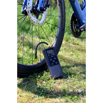 Digitální kapesní kompresor 2000 mAh 5V černá