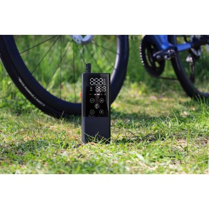 Digitální kapesní kompresor 2000 mAh 5V černá