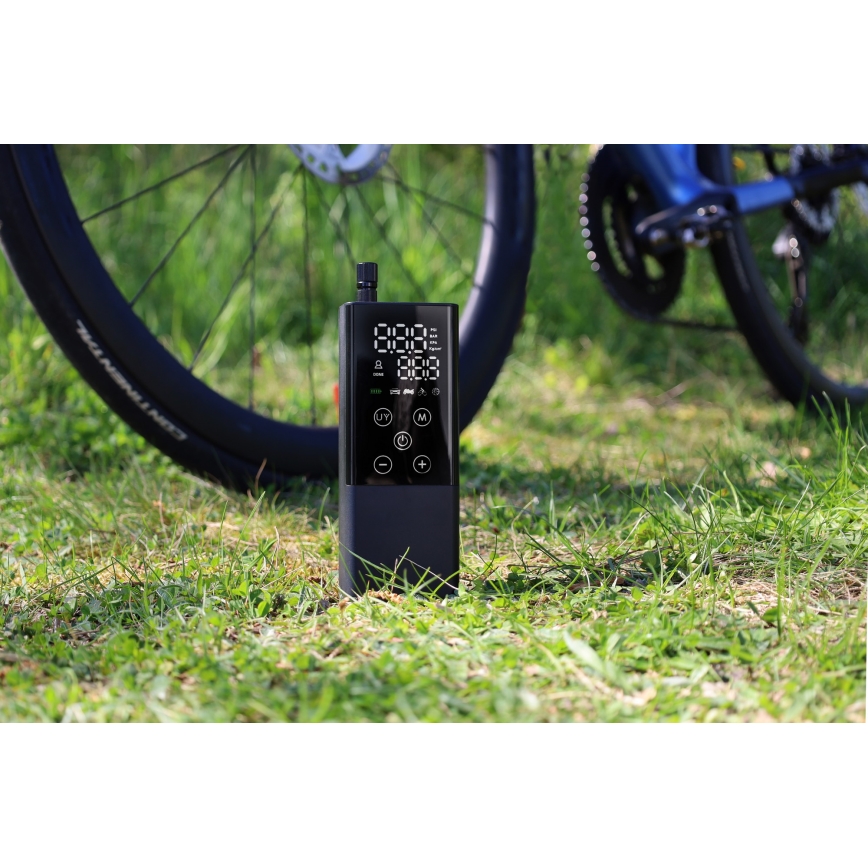 Digitální kapesní kompresor 2000 mAh 5V černá