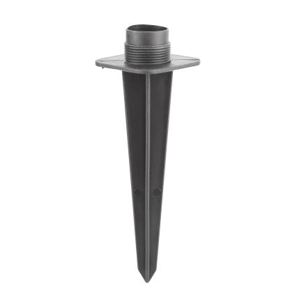 Venkovní lampa se 2 zásuvkami 1xE14/15W/230V IP44 černá