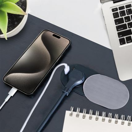 Vestavná zásuvka 1Z + USB A+C
