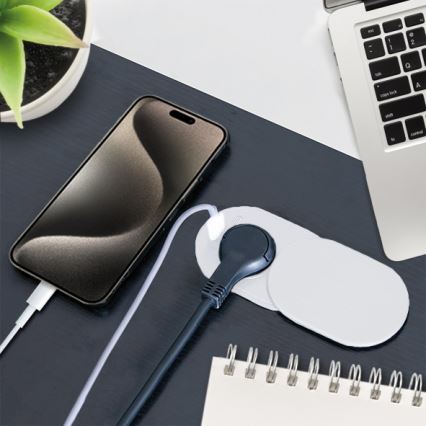 Vestavná zásuvka 20W 1Z + USB A+C bílá