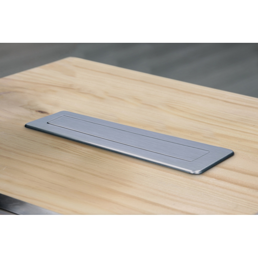 Zásuvkový sloupek pro desku stolu 3x230V + USB-A + USB-C