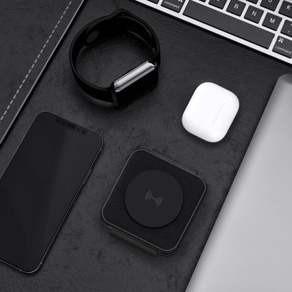 Bezdrátová nabíječka 3v1 15W