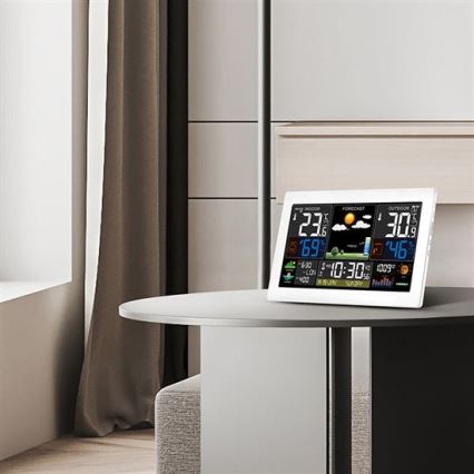 Meteostanice s barevným LCD displejem 5V/2xAA + 2xAA