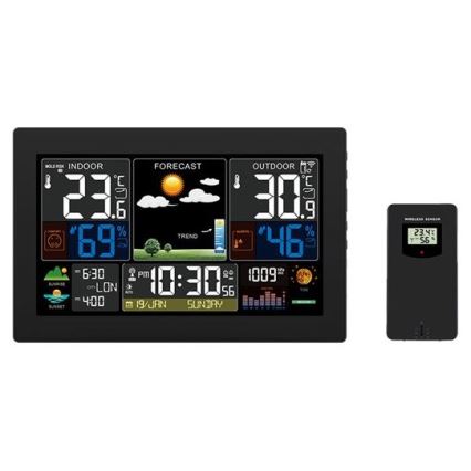 Meteostanice s barevným LCD displejem 2xAA/5V