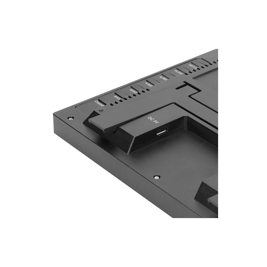 Profesionální meteostanice s LCD disp 5V/2xAA + 3xAAA Wi-Fi