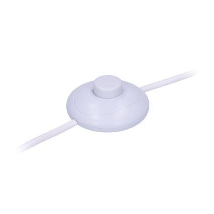 LED Stojací lampa 1xE27/8W/230V bílá 145cm