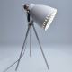LED Stolní lampa 1xE27/10W/230V bílá 52cm