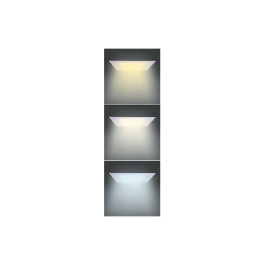 LED Panel LED/24W/230V 3000/4000/6000K 30x30 cm bílá