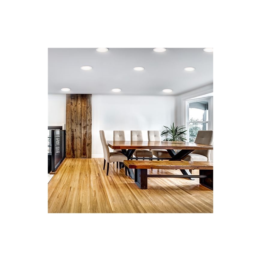 LED Podhledové svítidlo LED/6W/230V 3000/4000/6000K pr. 12 cm bílá