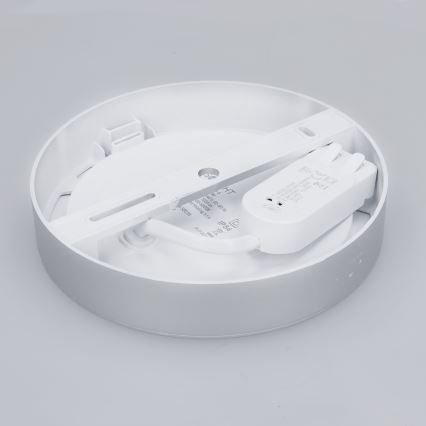 LED Přisazený/podhledový panel 2v1 LED/12W/230V 3000/4000/6000K pr.17cm IP54 stř