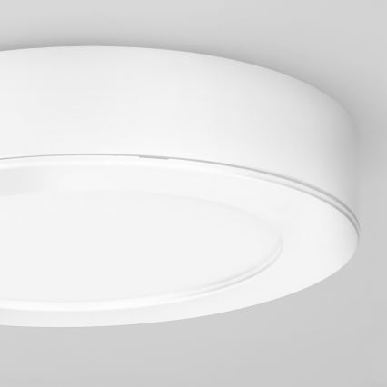LED Přisazený/podhledový panel 2v1 LED/12W/230V 3000/4000/6000Kpr.17cm IP54 bílá